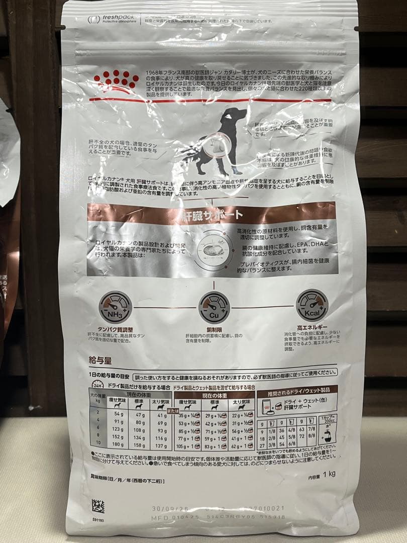  CANIN 肝臓サポート 1kg×2袋