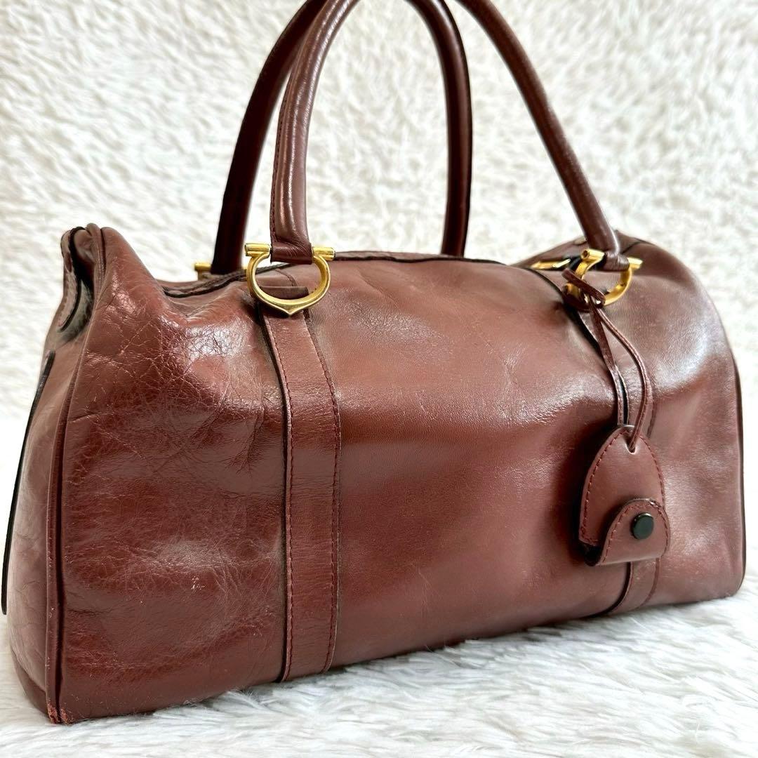 Cartier カルティエ ミニボストンバック マストライン ボルドー