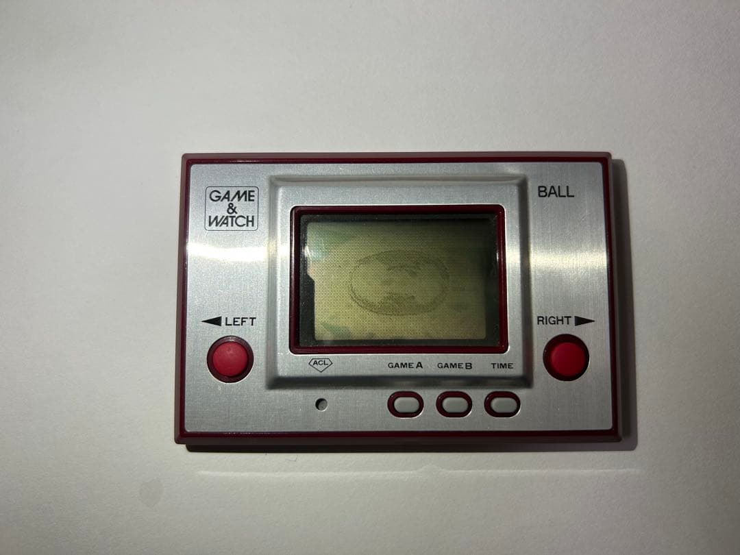 Nintendo GAME WATCH 【初期品】　Ball 落書きあり