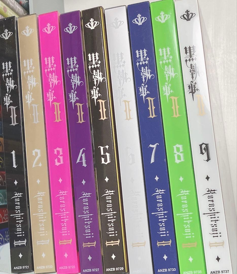 お値下げ中！黒執事 2期DVD 全9巻セット 全巻