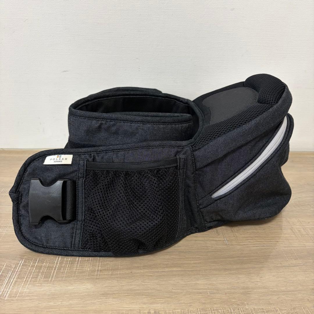 ★良品★ ポルバン アドバンス ヒップシート 取説 シングルショルダー付き