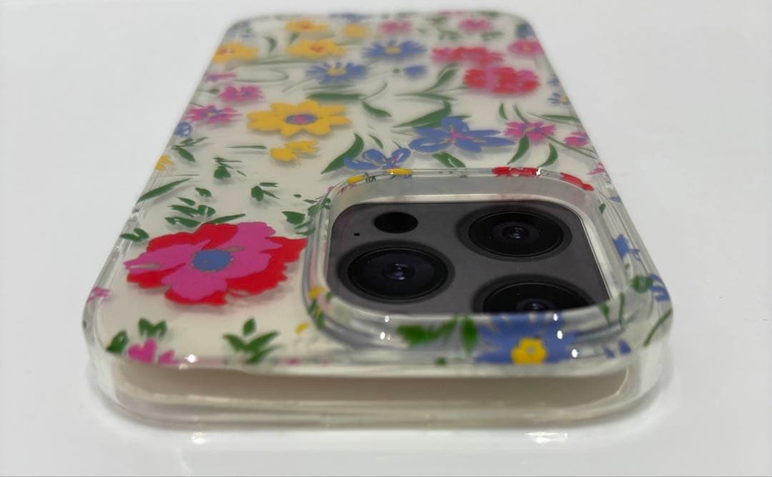 ☆美品☆ KATE SPADE iPhone14Proケース スマホリング付属