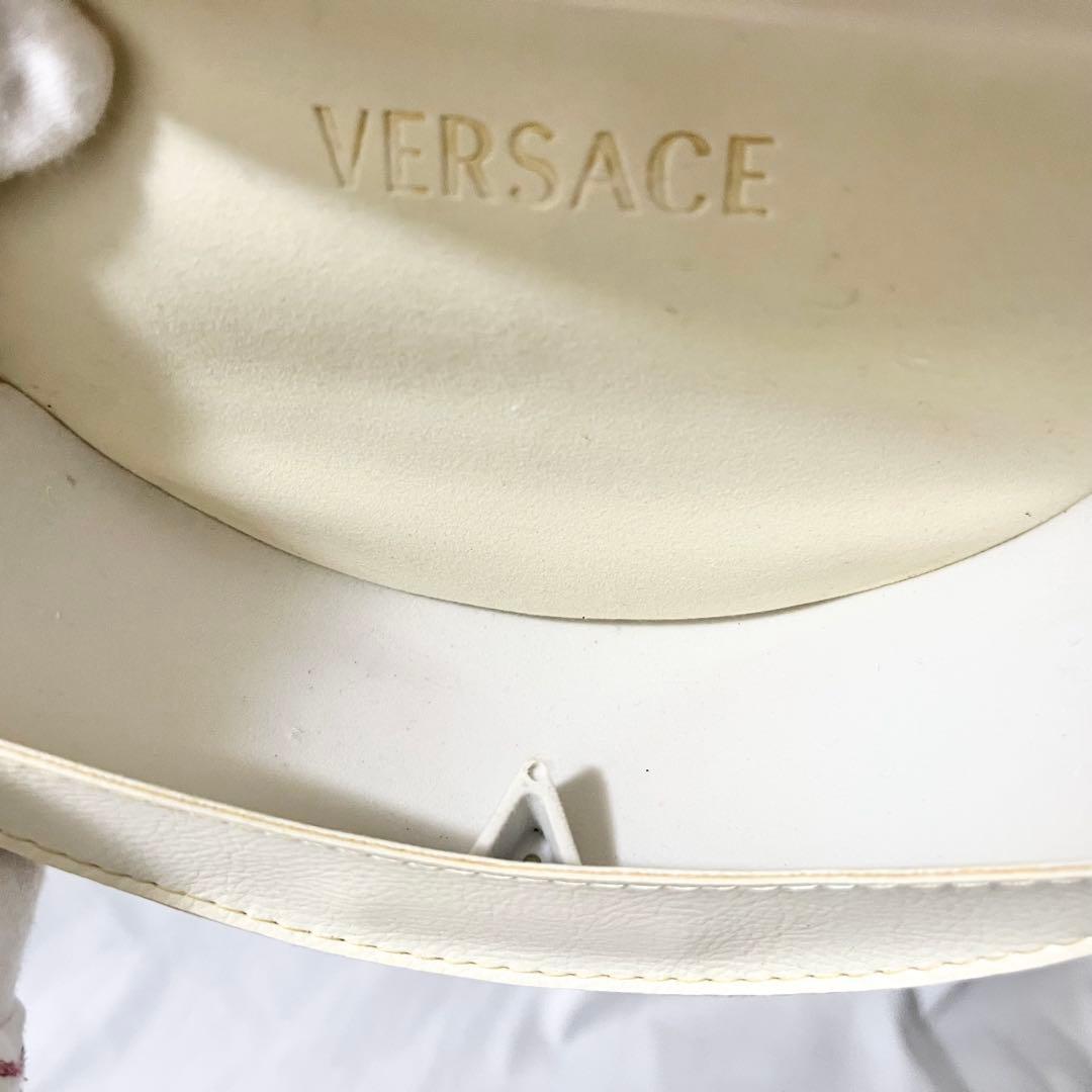 VERSACE ヴェルサーチ サングラス ブラウン レンズ ケース付き
