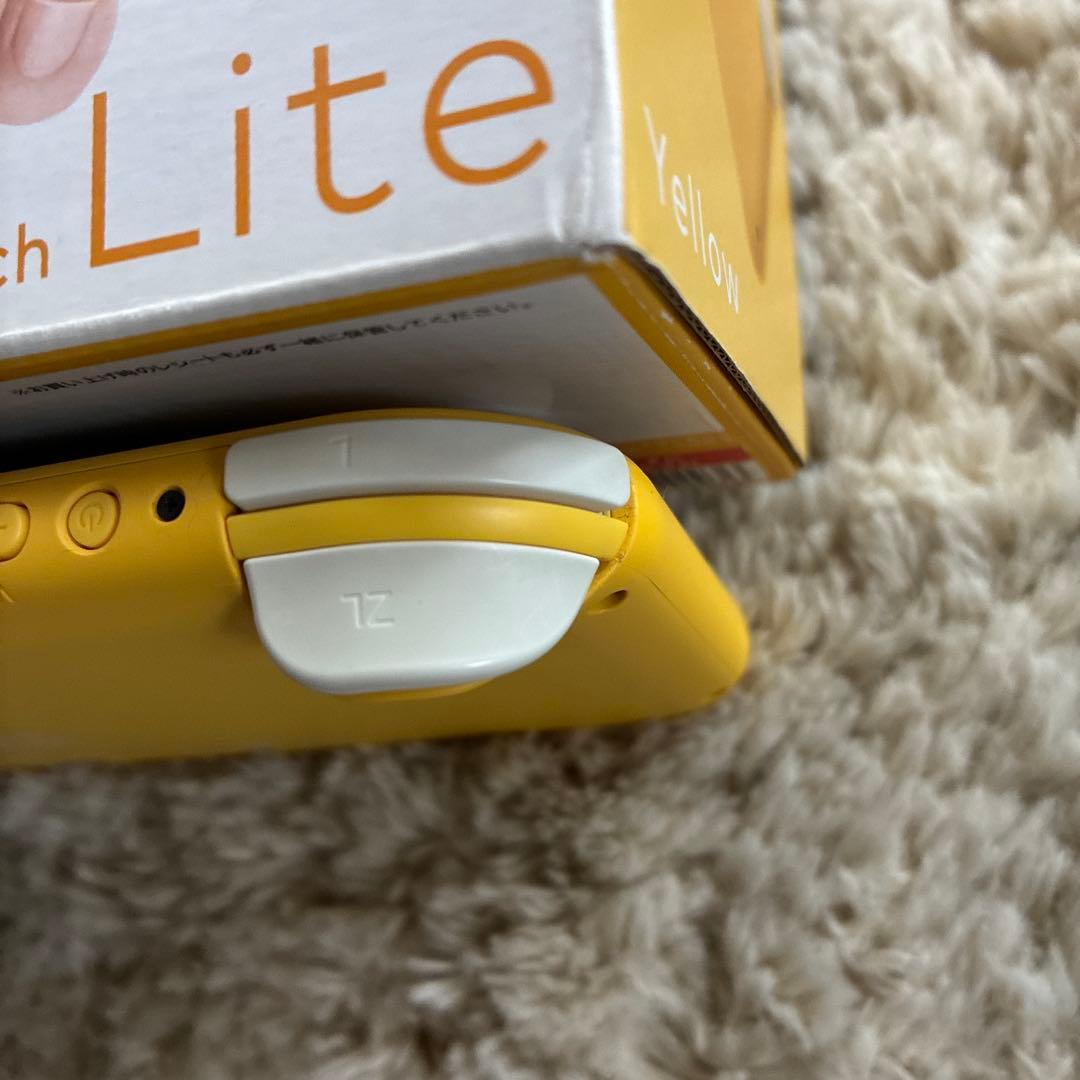 美品switch lite 本体　イエロー