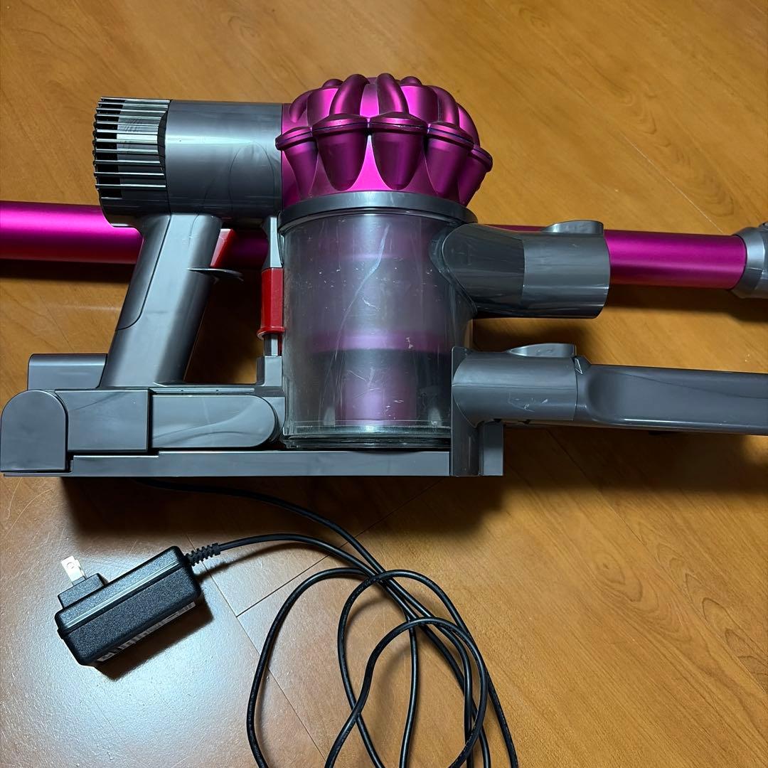 Dyson コードレス掃除機 ピンク 充電器付き