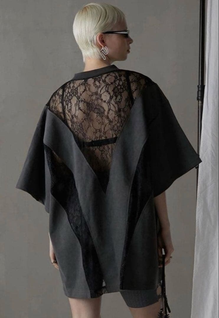 PRANK PROJECT メゾンスペシャル　Pigment Lace Top