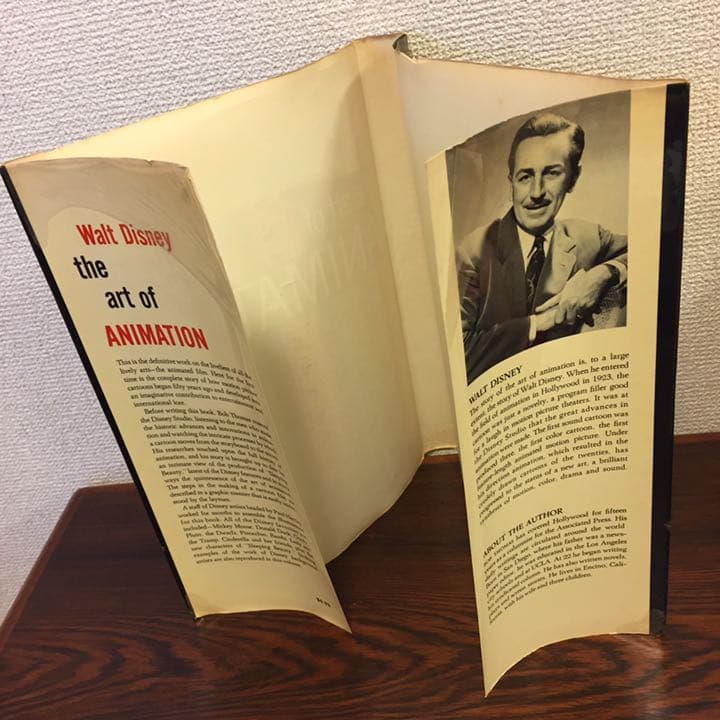 古書　Walt Disney the art of ANIMATION
