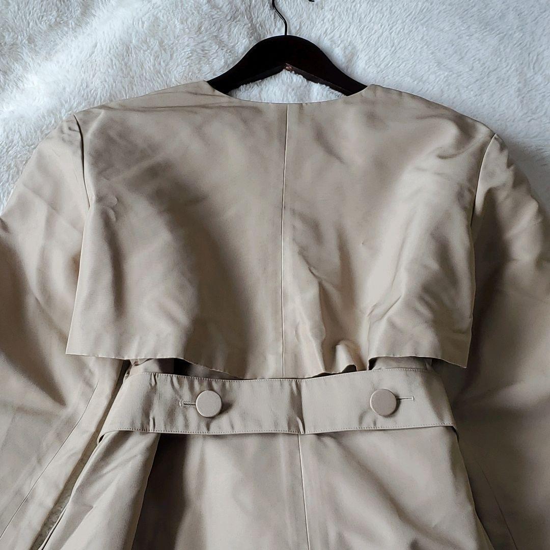 フォクシー　ロングコート　Coat TOFFEE　シルク100%　現行　 40