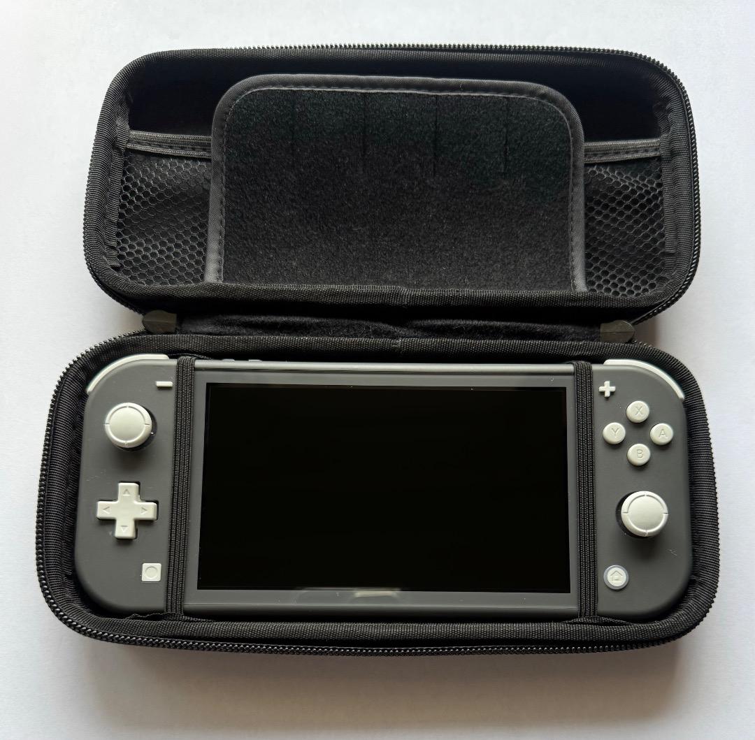 Nintendo Switch Lite グレー 本体 専用ケース付き