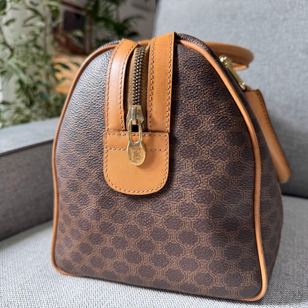 CELINE セリーヌ マカダム ボストンバッグ ハンドバッグ