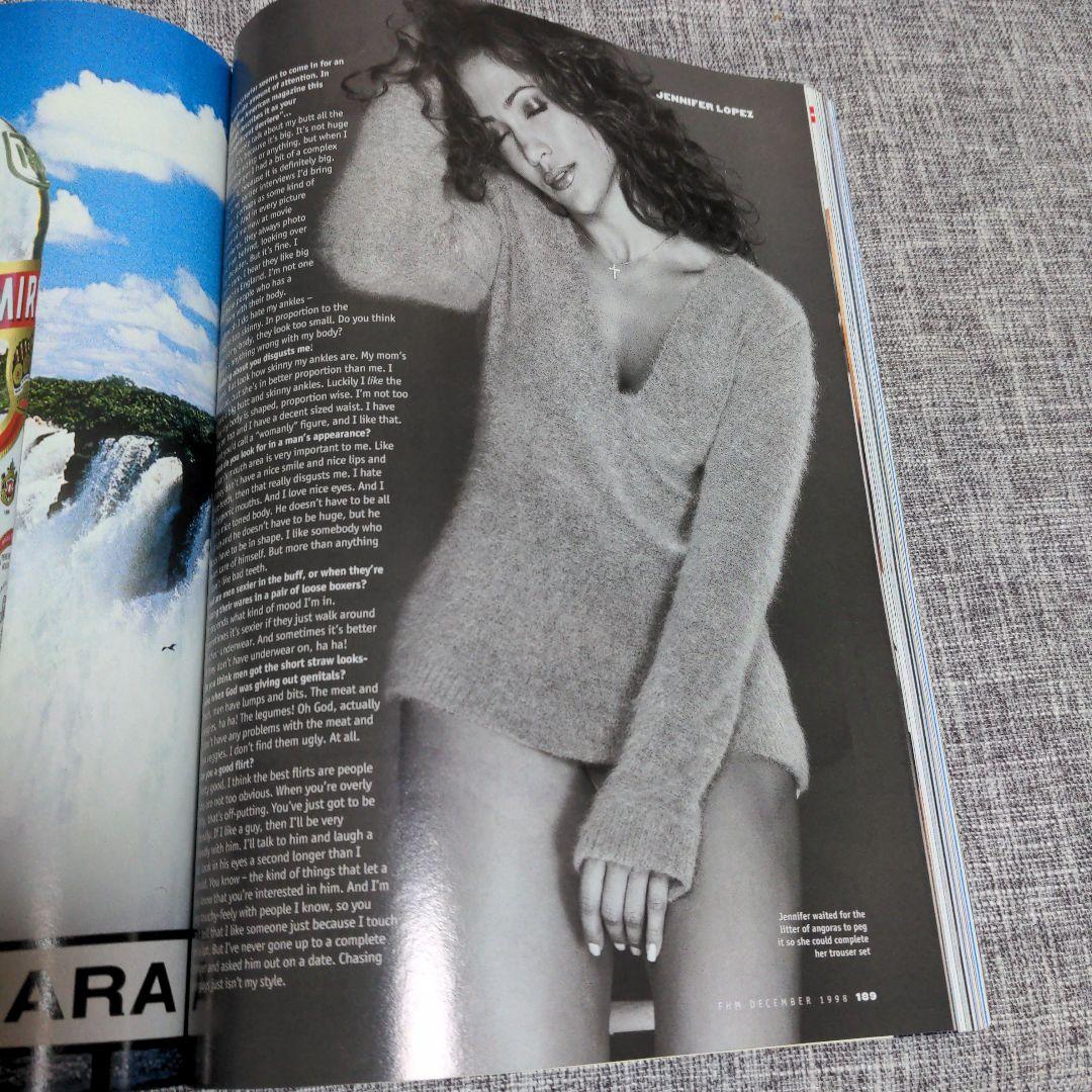 FM UK　december 1998  Jennifer lopez