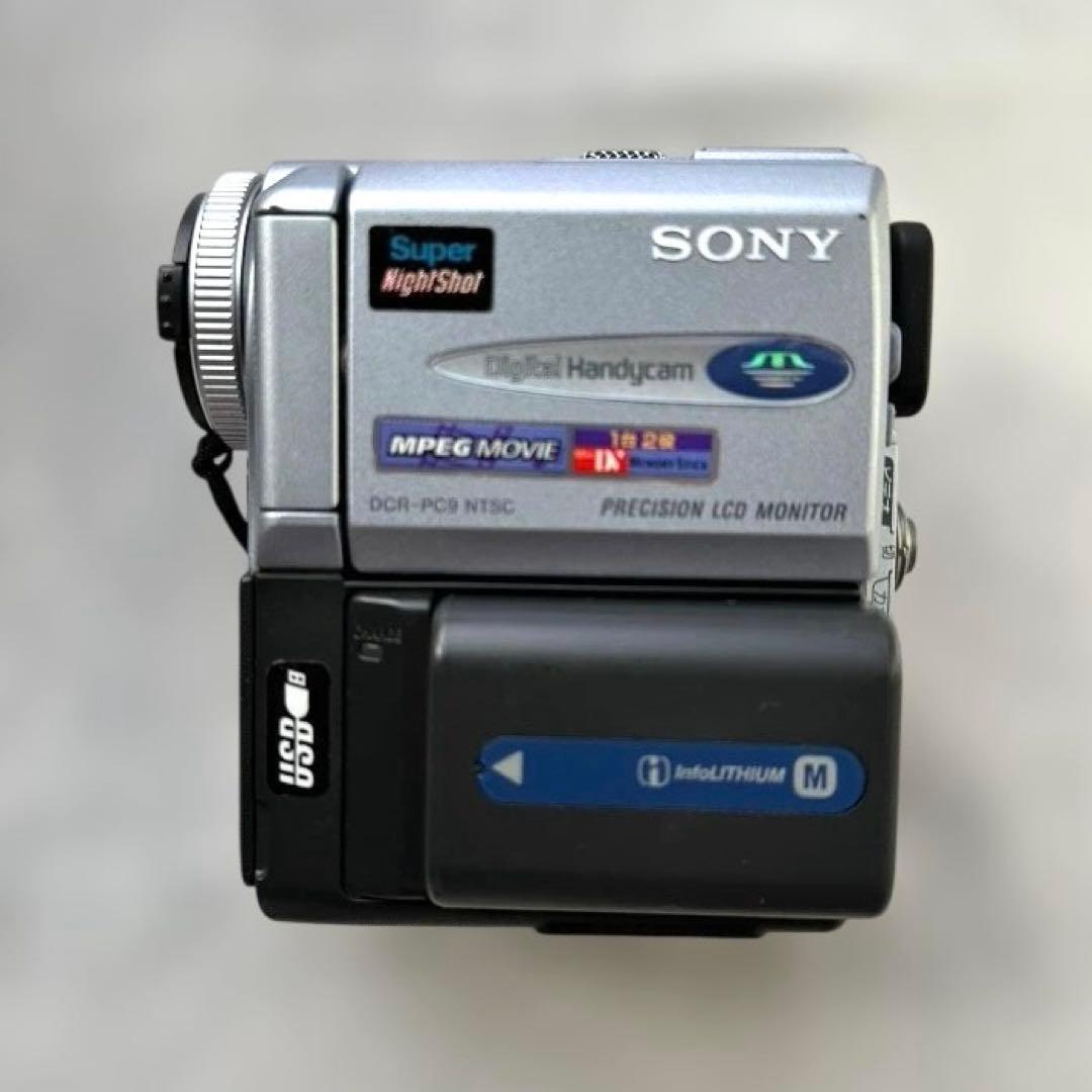 希少 Sony DCR-PC9 MiniDV 録再OK 動作品 充電器付