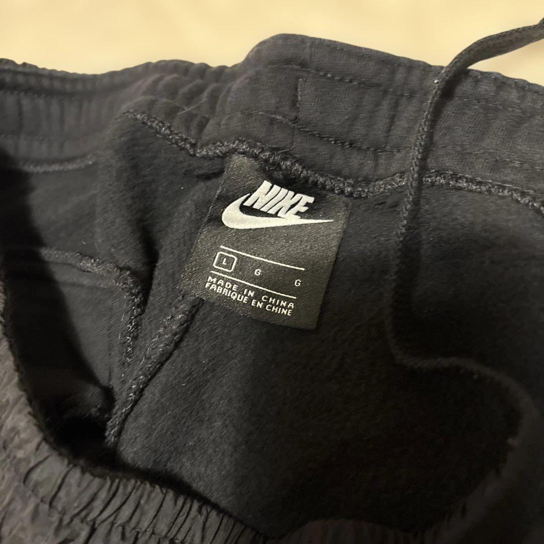【美品】Nike 裏起毛ジャージ上下セット 黒　メンズ用