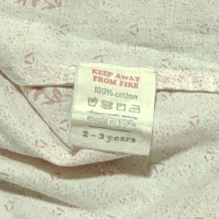 【ほぼ未使用、試着のみ】Apolline 花柄ワンピース 2-3歳用