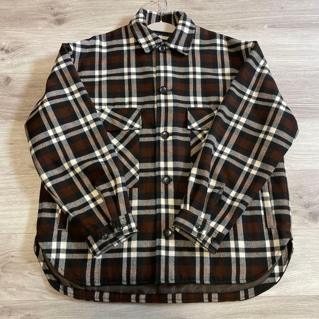 CAMBIO(カンビオ)mj10312-ワイドシルエットチェックCPOジャケット