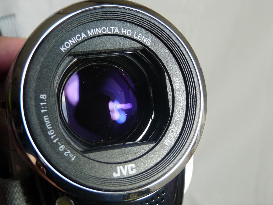 良品　JVC Everio GZ-E265 ビデオカメラ 54倍光学ズーム