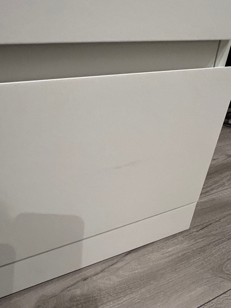 IKEA ホワイトチェスト 5段　引き出し