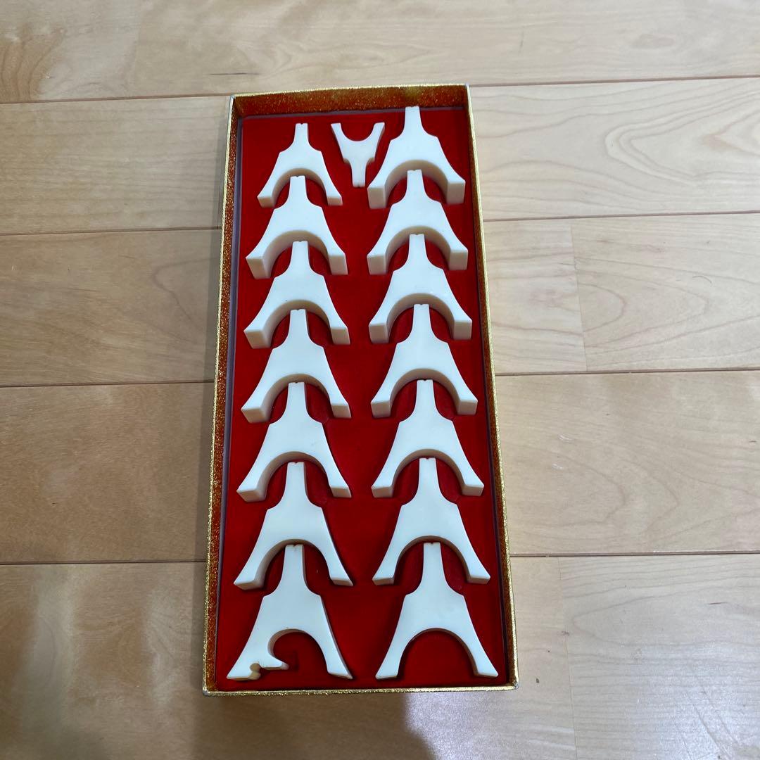 ふじ印 富士一琴柱 高級品 白梅 琴 和楽器 ことじ レトロ 小物 格安