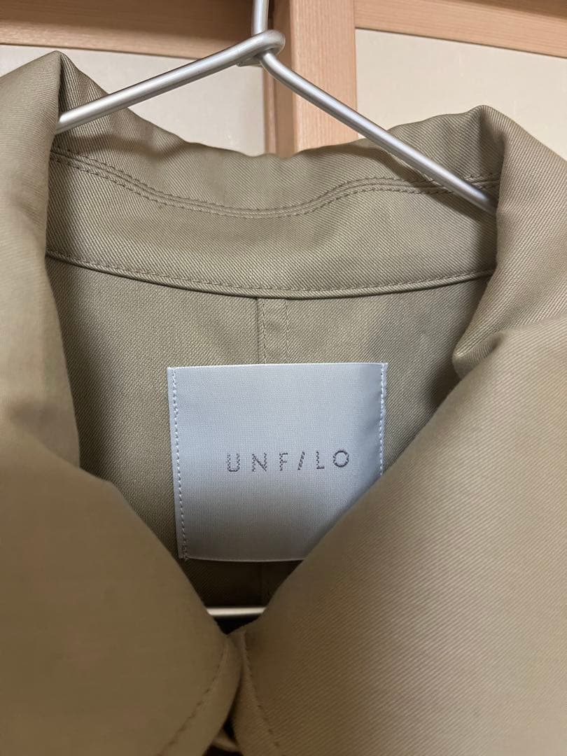 UNFILO ショートトレンチ ベージュ M
