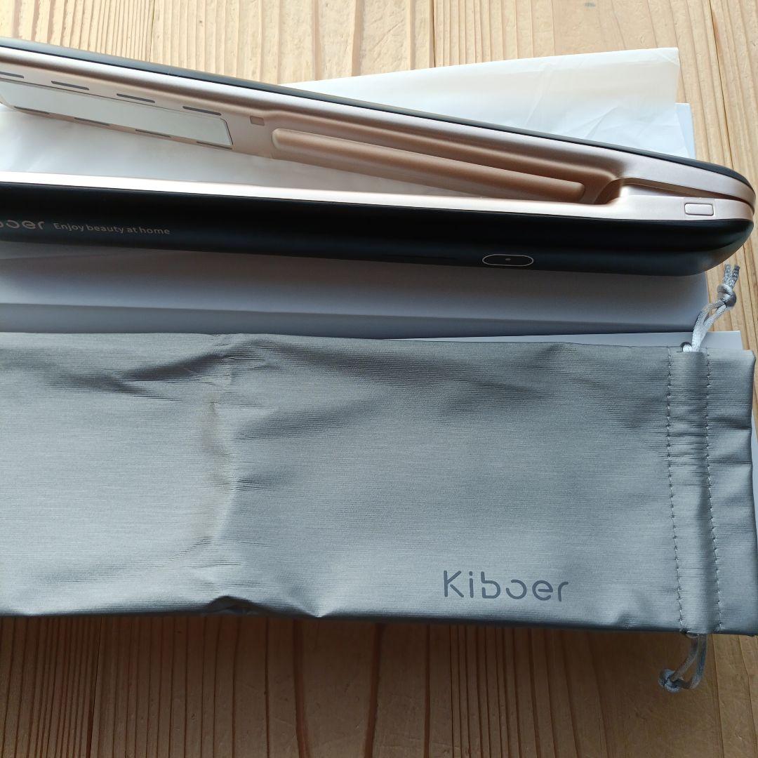 Kiboe スリムデザイン ヘアアイロン ゴールド