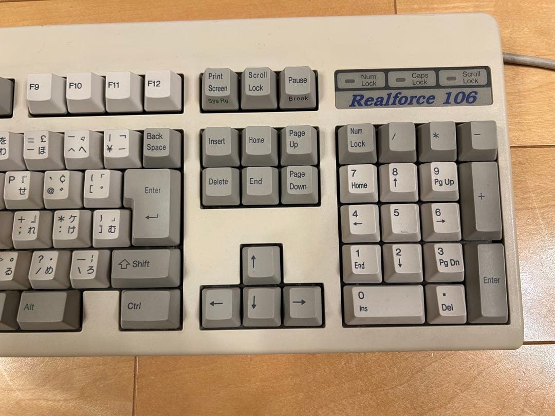 東プレ Realforce 106 日本語配列 キーボード 本体