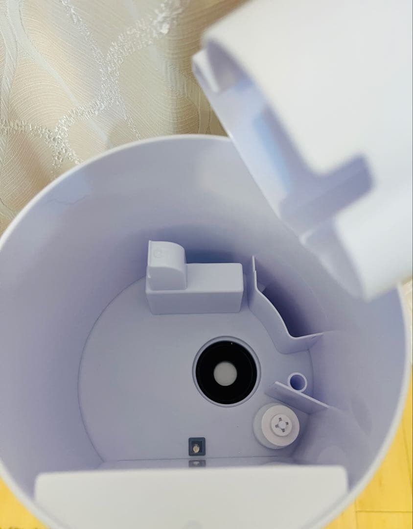 【スタイリッシュ加湿器】水漏れなし＆8L超大容量、ホワイト AC電源