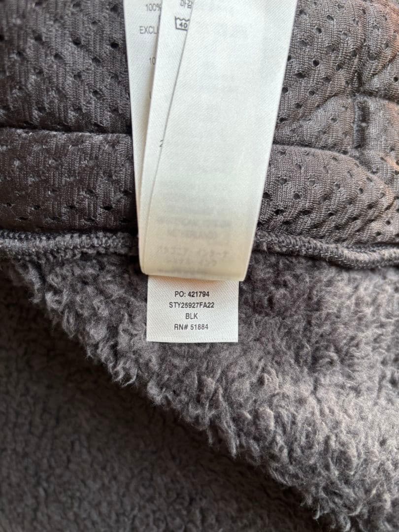 patagonia フリースベスト M ブラック