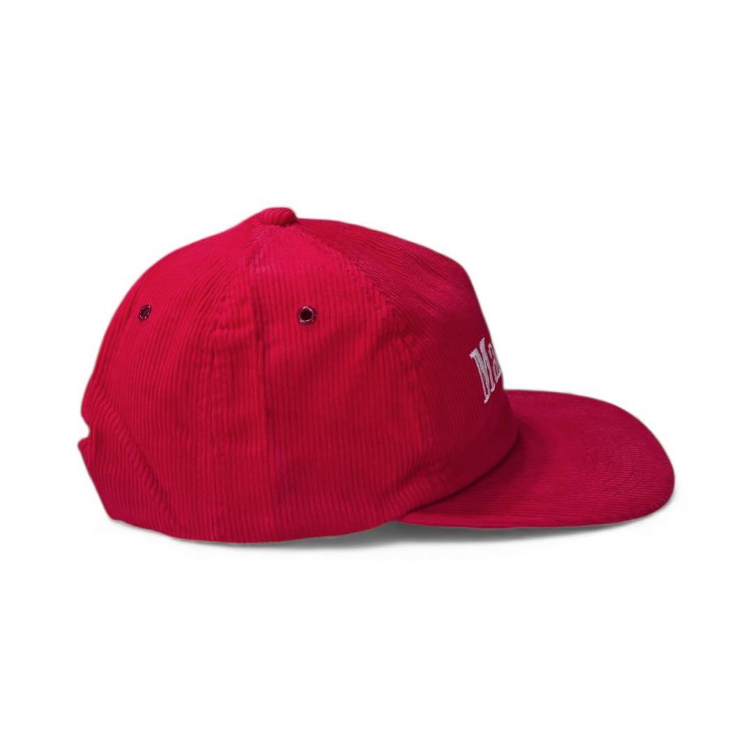 マルボロ Marlboro コーデュロイキャップ CAP 刺繍ロゴ アイレット