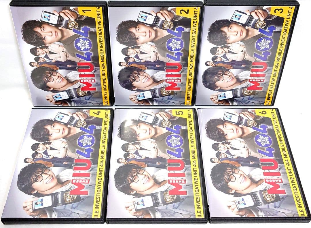 MIU404【DVD】全6巻セット