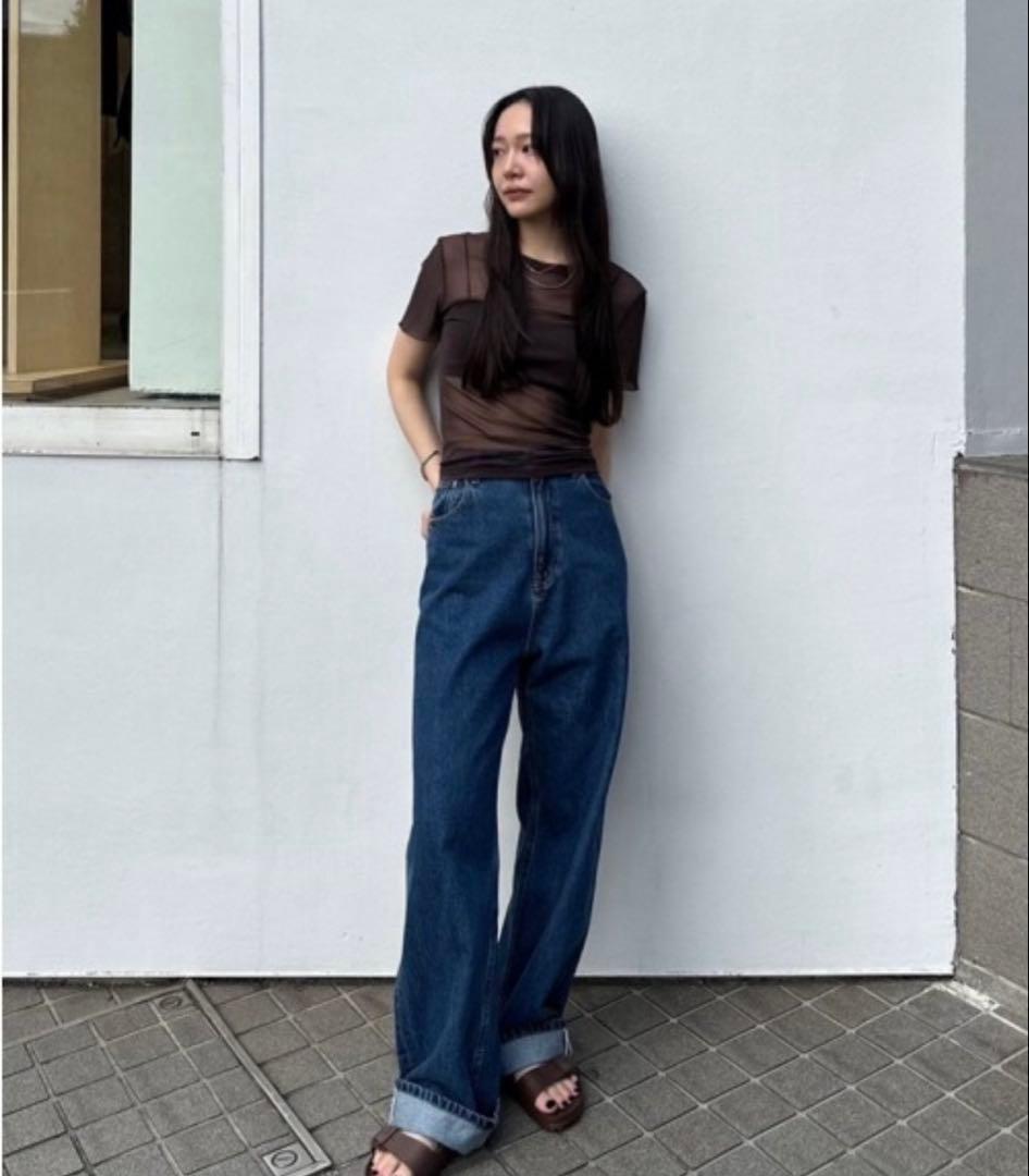 【J】TODAYFUL Soft Mesh T-shirts