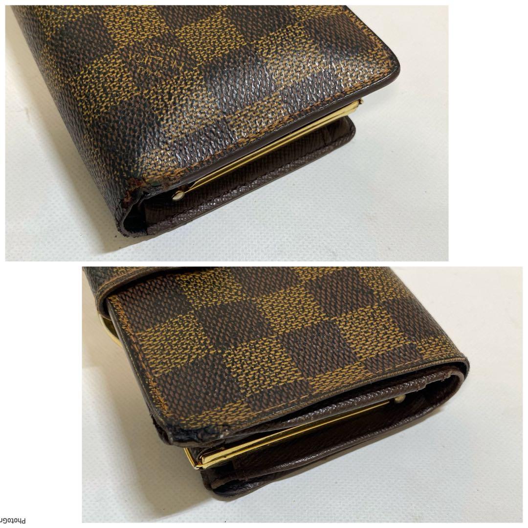 鈴 ❣️LOUIS VUITTON＊ルイヴィトン＊折財布＊ダミエ✨