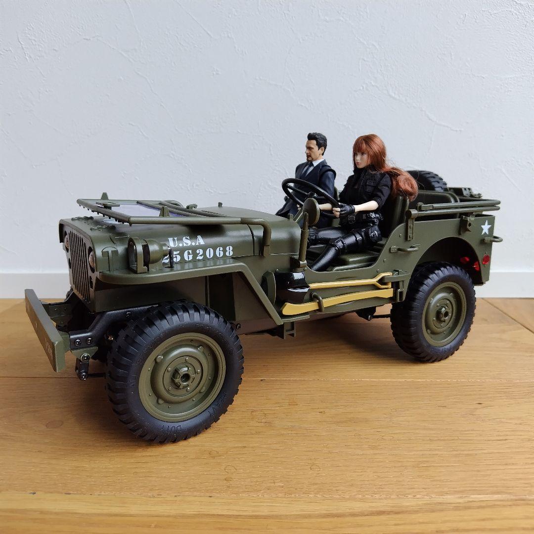 【新品未使用品】JEEP Military 1/10 RTR ジープ