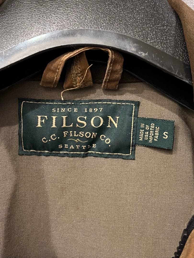 FILSON フィルソン オイルドジャケット　S made in USA