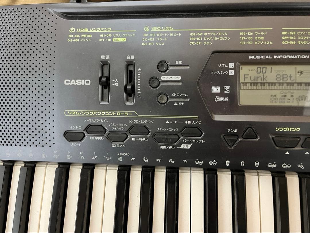 CASIO CTK-2000 キーボード　61鍵盤