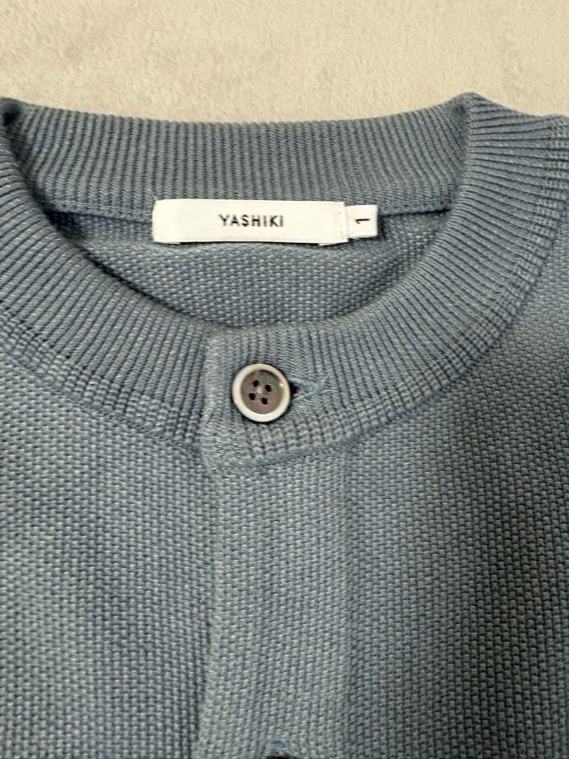 トップス YASHIKI Kusamoe Vest(PALE BLUE)