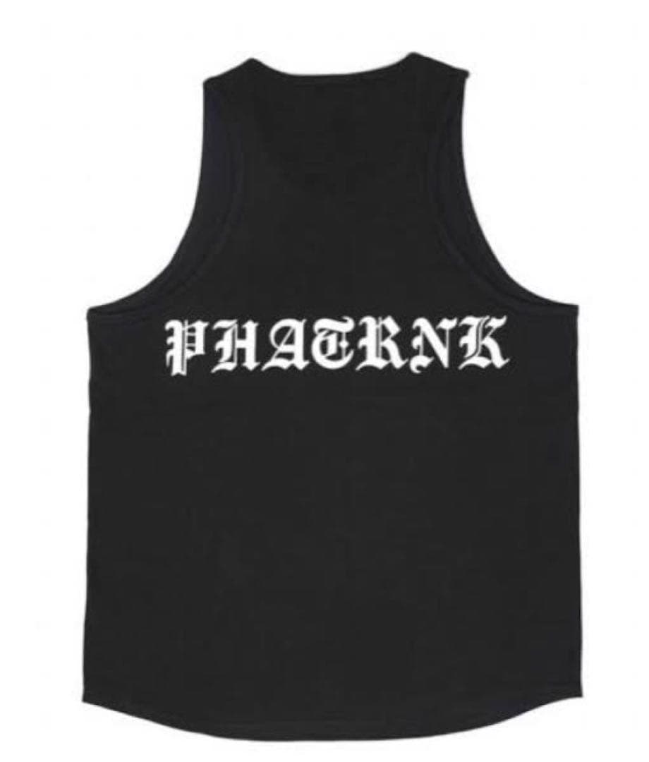 ファットランク　PHATRNK pロゴ　タンクトップ　黒　M