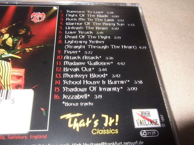 TOKYO BLADE,新品,NWOBHM,トーキョー・ブレイド,16曲入り