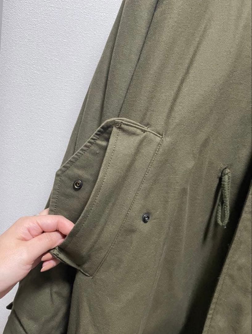 FR2 NO PHOTOS 裏ボアモッズコート カーキ　XL 美品　冬用アウター