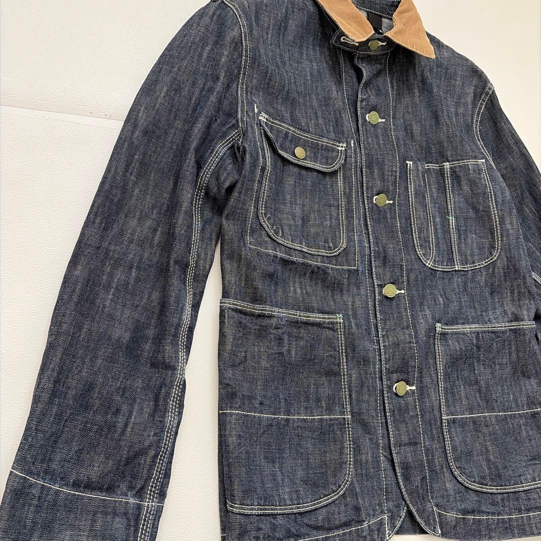 オシュコシュ　OSHKOSH Bgosh デニムカバーオール コーデュロイ