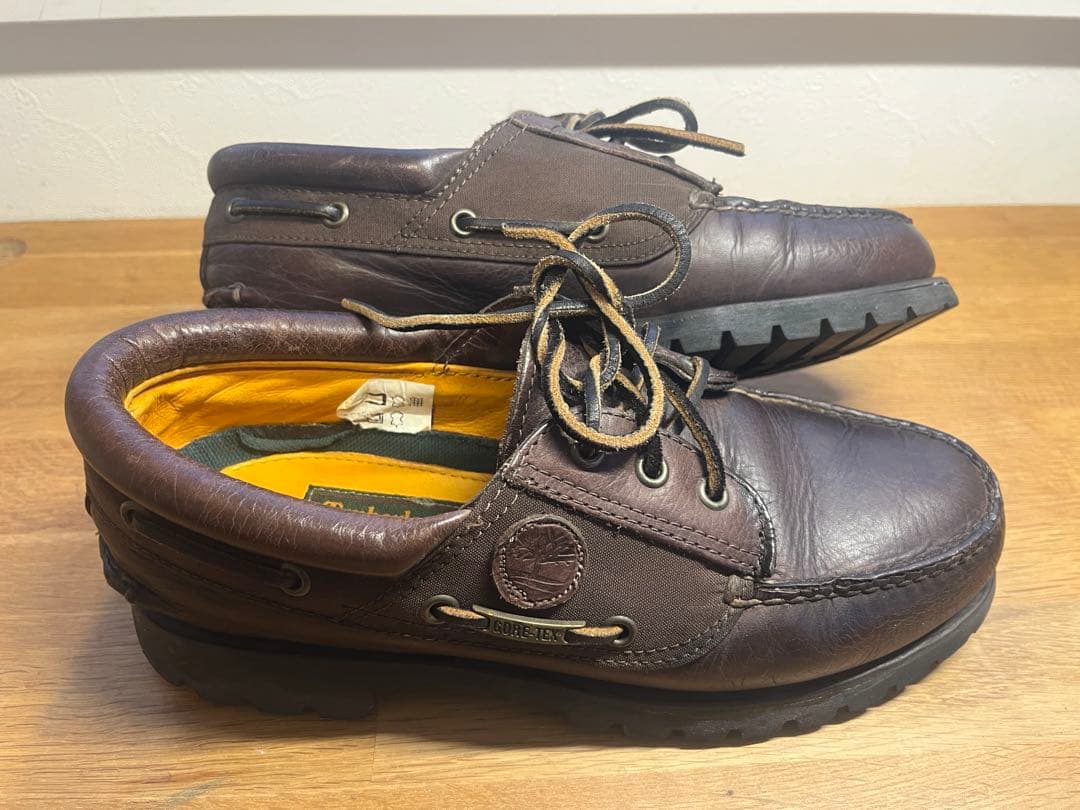 専用　激レア❗️90s GORE-TEX Timberland 3eye ブラウン