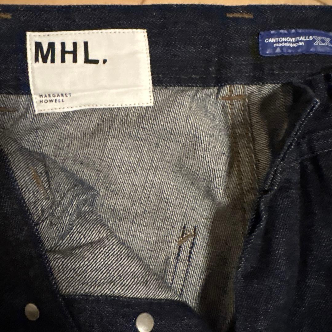 MHL. × CANTON デニムパンツ 26 インディゴ マーガレットハウエル