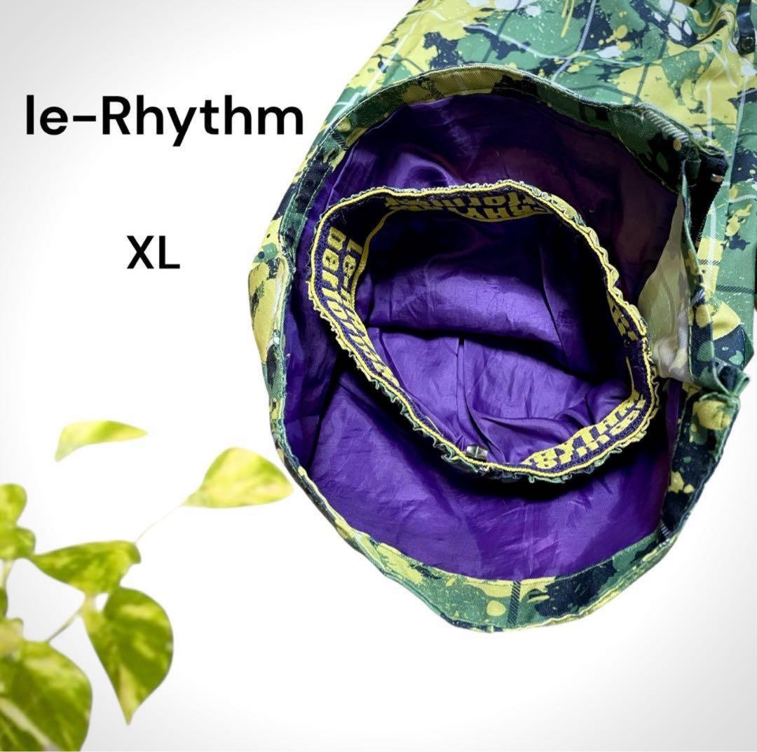 le-Rhythm 迷彩柄 スノーボードウェア オシャレ防寒つなぎ　XL(LL)