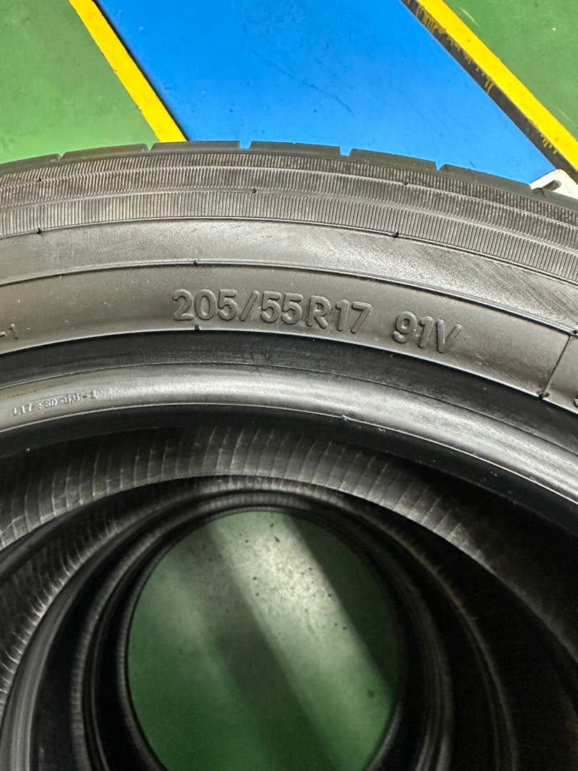 205/55R17 91Vノーマルタイヤ4本新車外し　2026年製【最終価格】