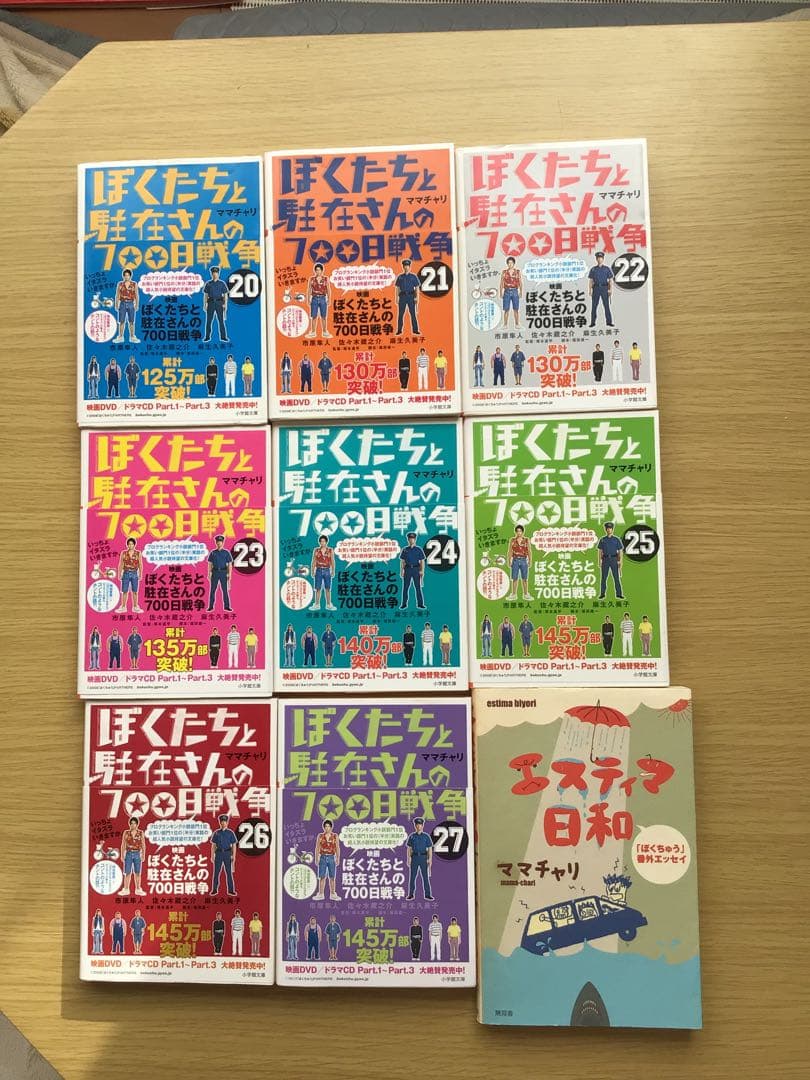 ママチャリ　ぼくたちと駐在さんの700日戦争2〜24巻、26〜28巻　エッセイ