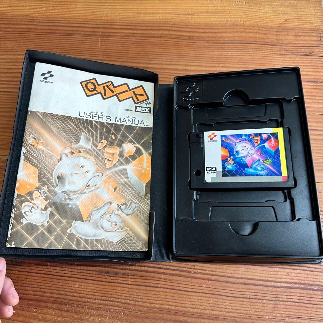 MSX ソフト Qバート中古