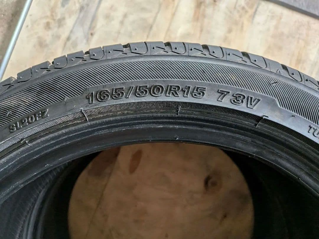 165/50R15 SEIBERLING 中古タイヤ　2本 25年製造