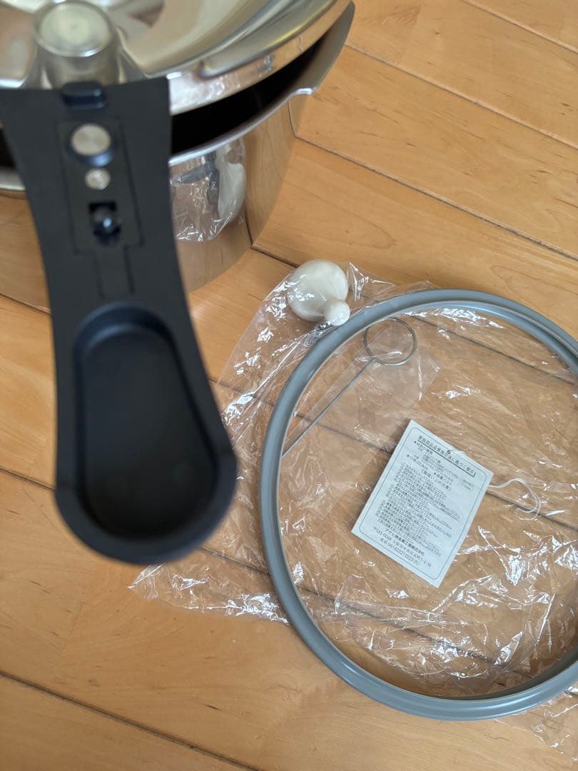 アサヒ軽金属圧力鍋 5.5L ステンレス製 美品