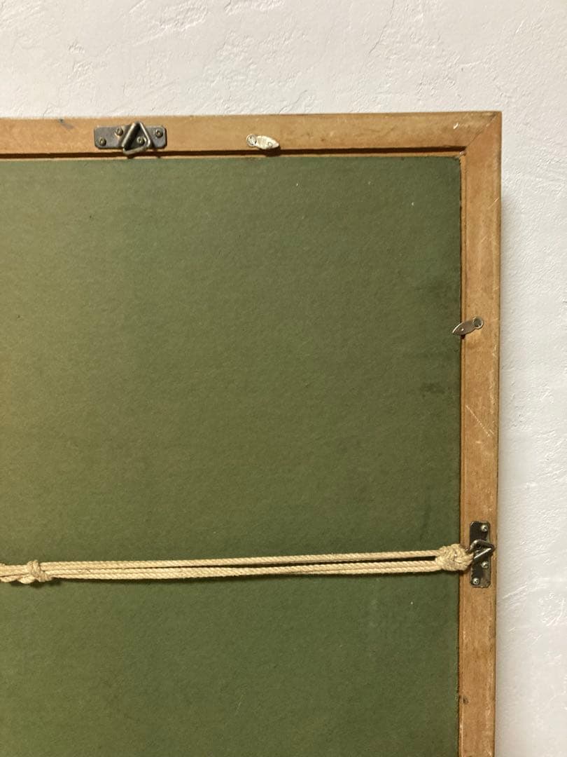 装飾的木製額縁 ガラス無し