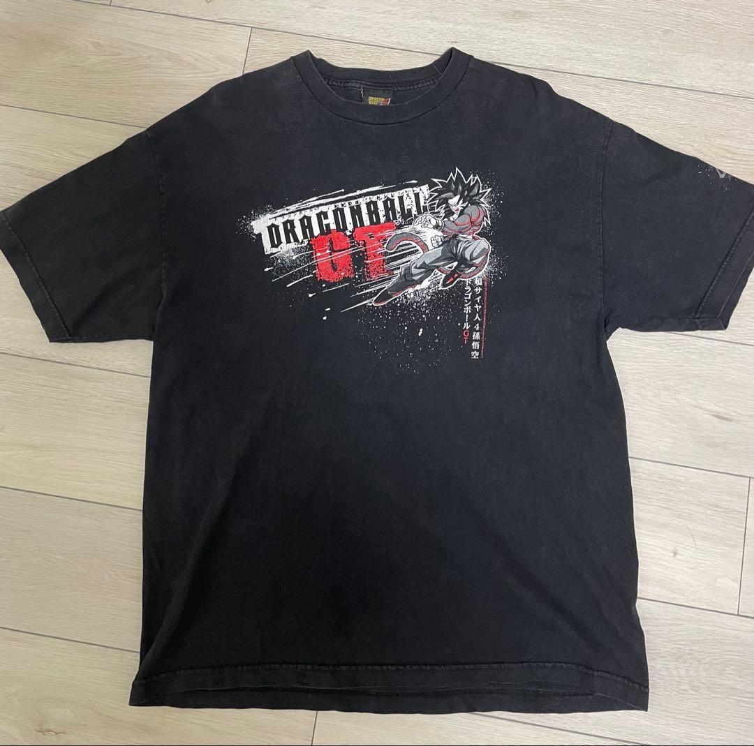 け*3様 ドラゴンボールGT Tシャツ ブラック ヴィンテージ　XL