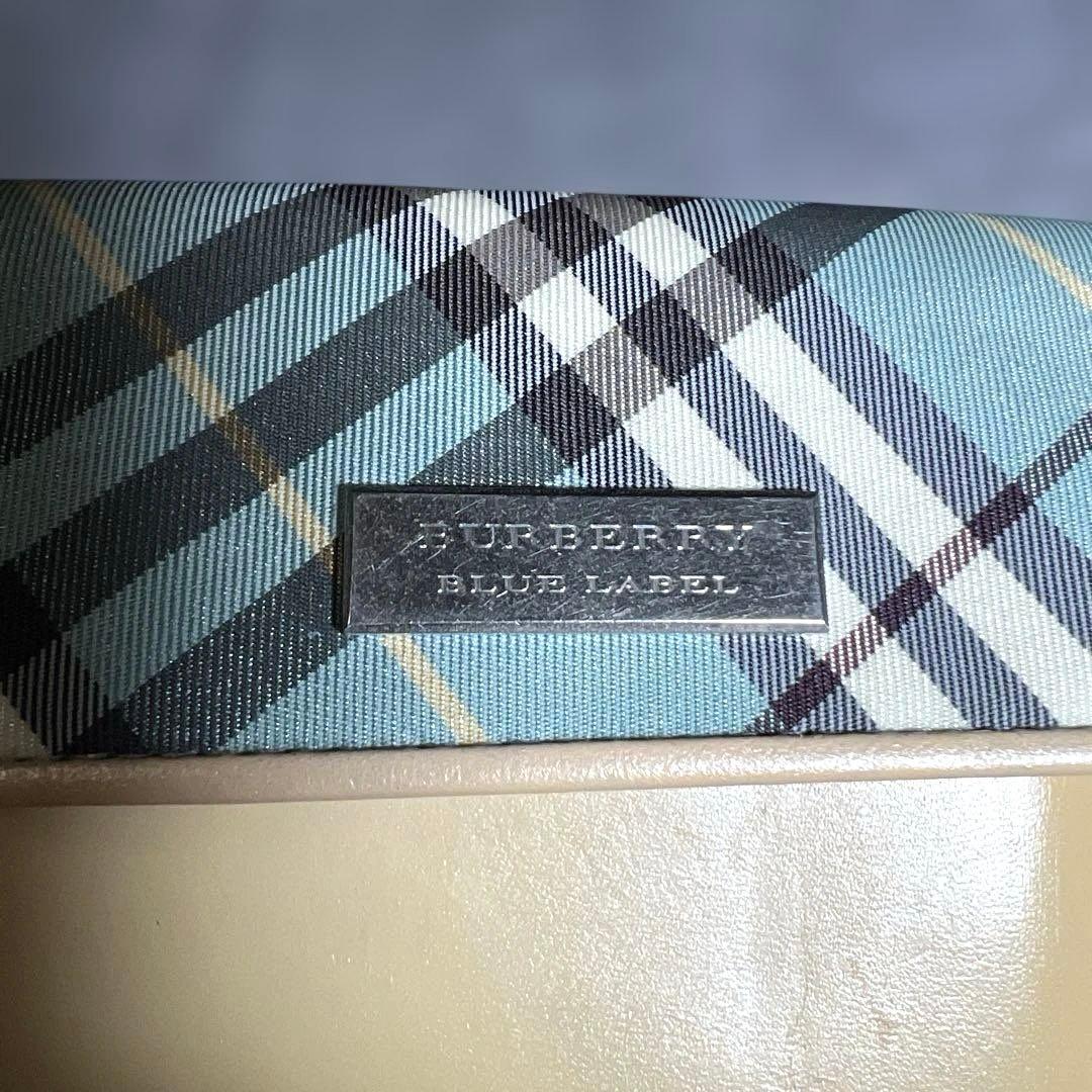 BURBERRY BLUE LABEL バーバリー ブルーレーベル 3つ折り財布